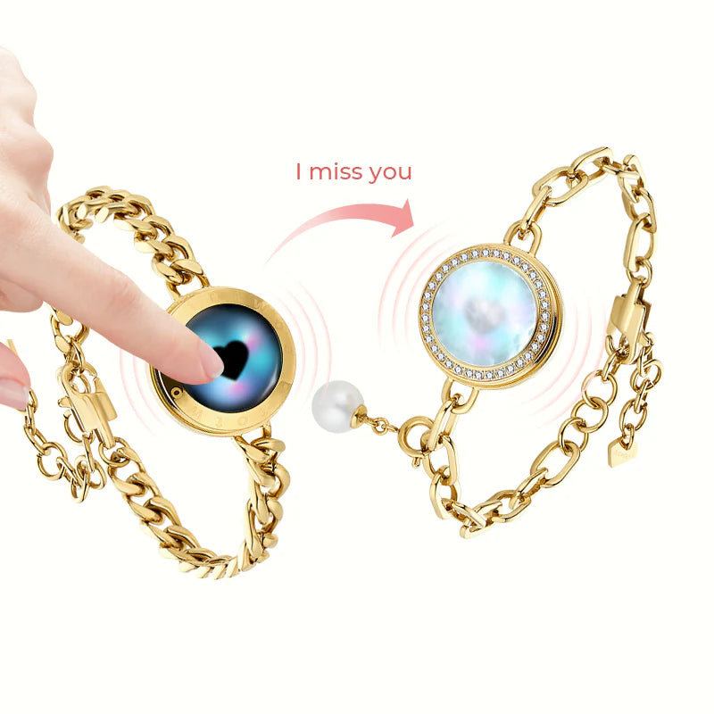 Touch Bond Bracelets(Gold +Gold)