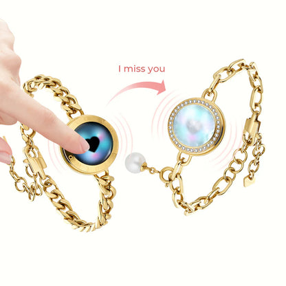 Touch Bond Bracelets(Gold +Gold)